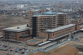 石川県立中央病院（鉄骨建方工事）2017年4月